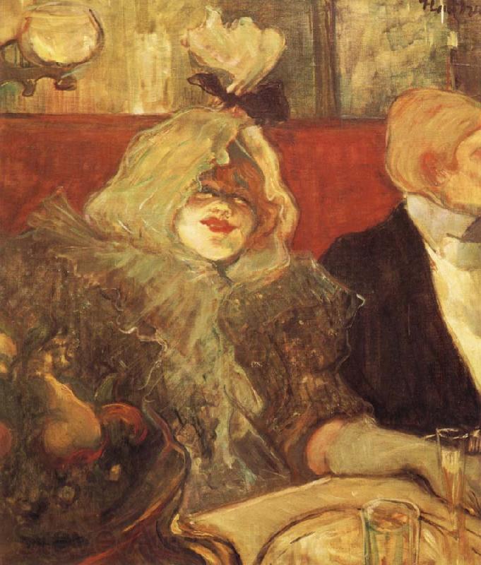 Henri de toulouse-lautrec Having dinner together Norge oil painting art